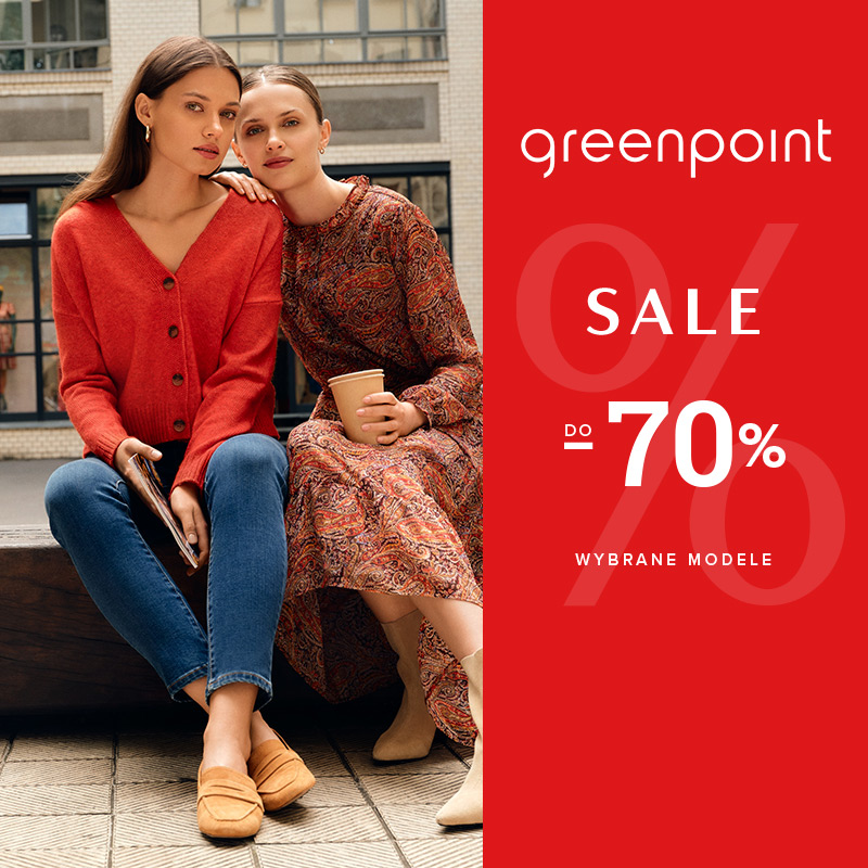 Greenpoint: Wyprzedaż do -70%