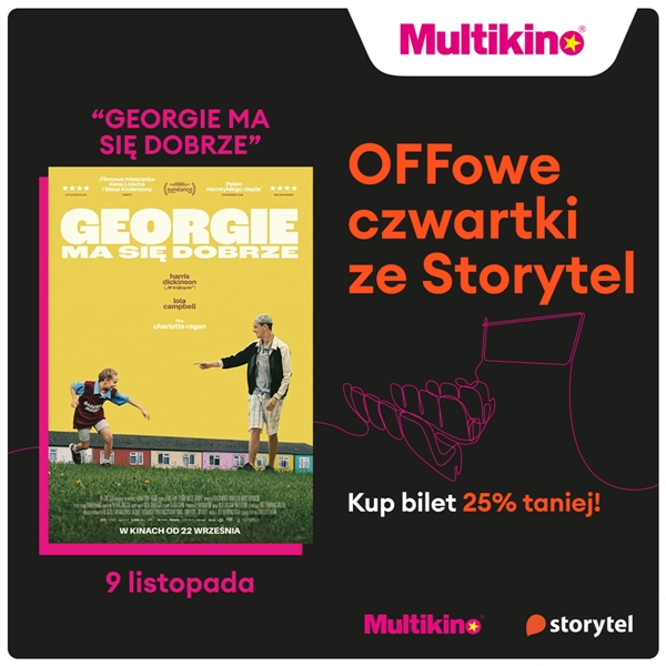 „Georgie ma się dobrze” w ramach OFFowych czwartków ze Storytel w Multikinie