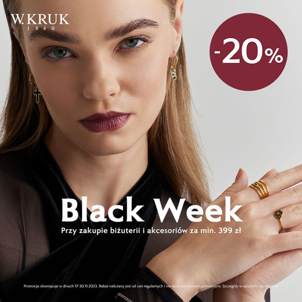Black Week w W.KRUK: Biżuternia i akcesoria
