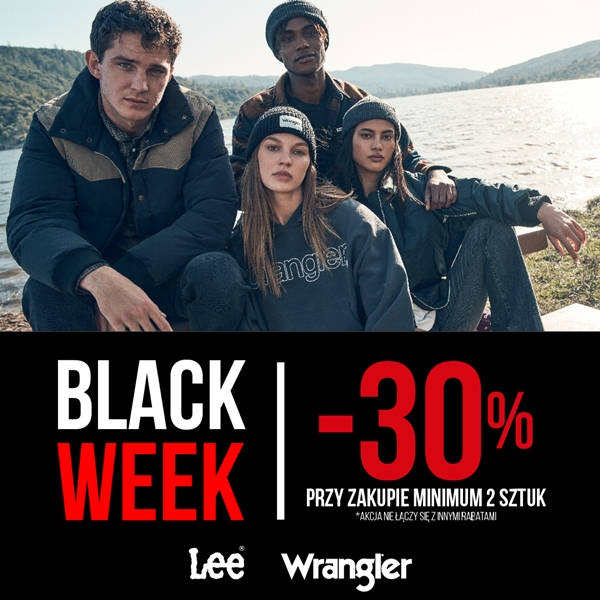 Black Week w Lee Wrangler - Silesia Jeans