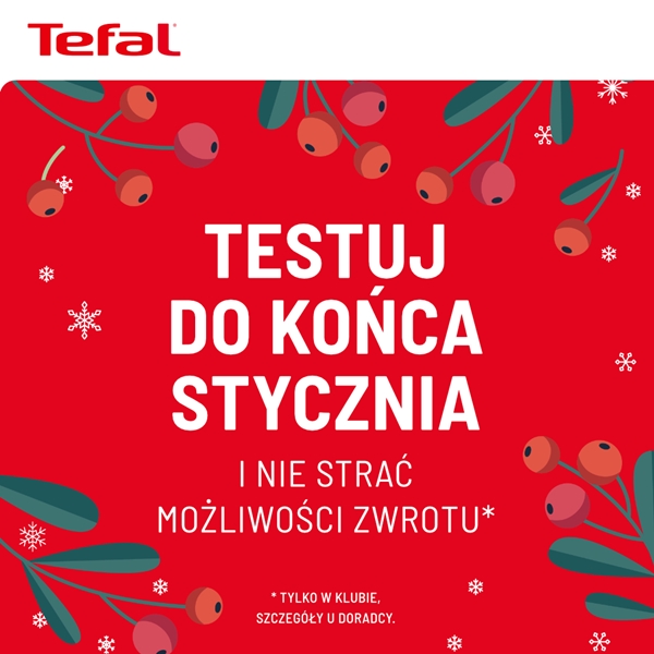 TEFAL: Testuj do końca stycznia