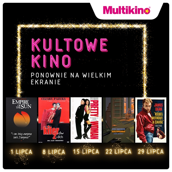 Jeszcze więcej kultowych filmów w lipcu w Multikinie!
