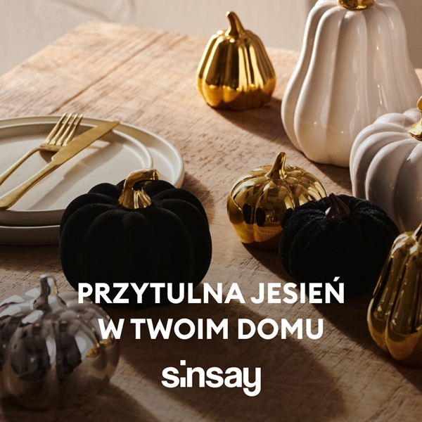 Stwórz jesienną atmosferę w swoim domu z Sinsay