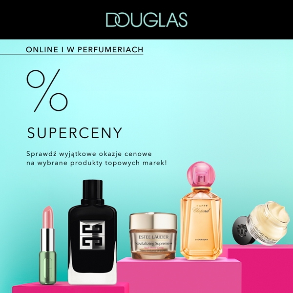 Super ceny w Perfumerii Douglas!