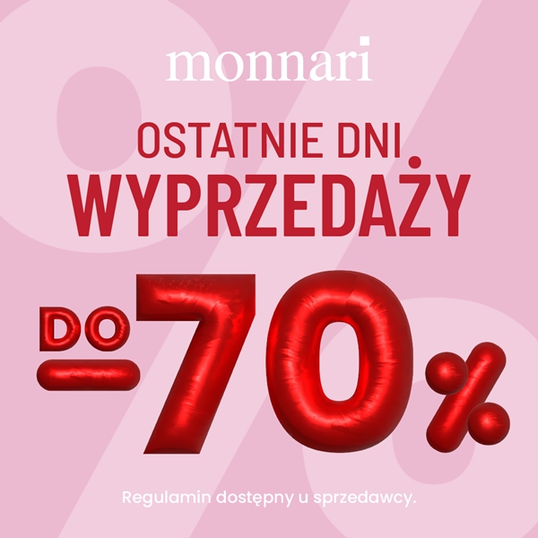 Ostatnie dni wyprzedaży w Monnari!