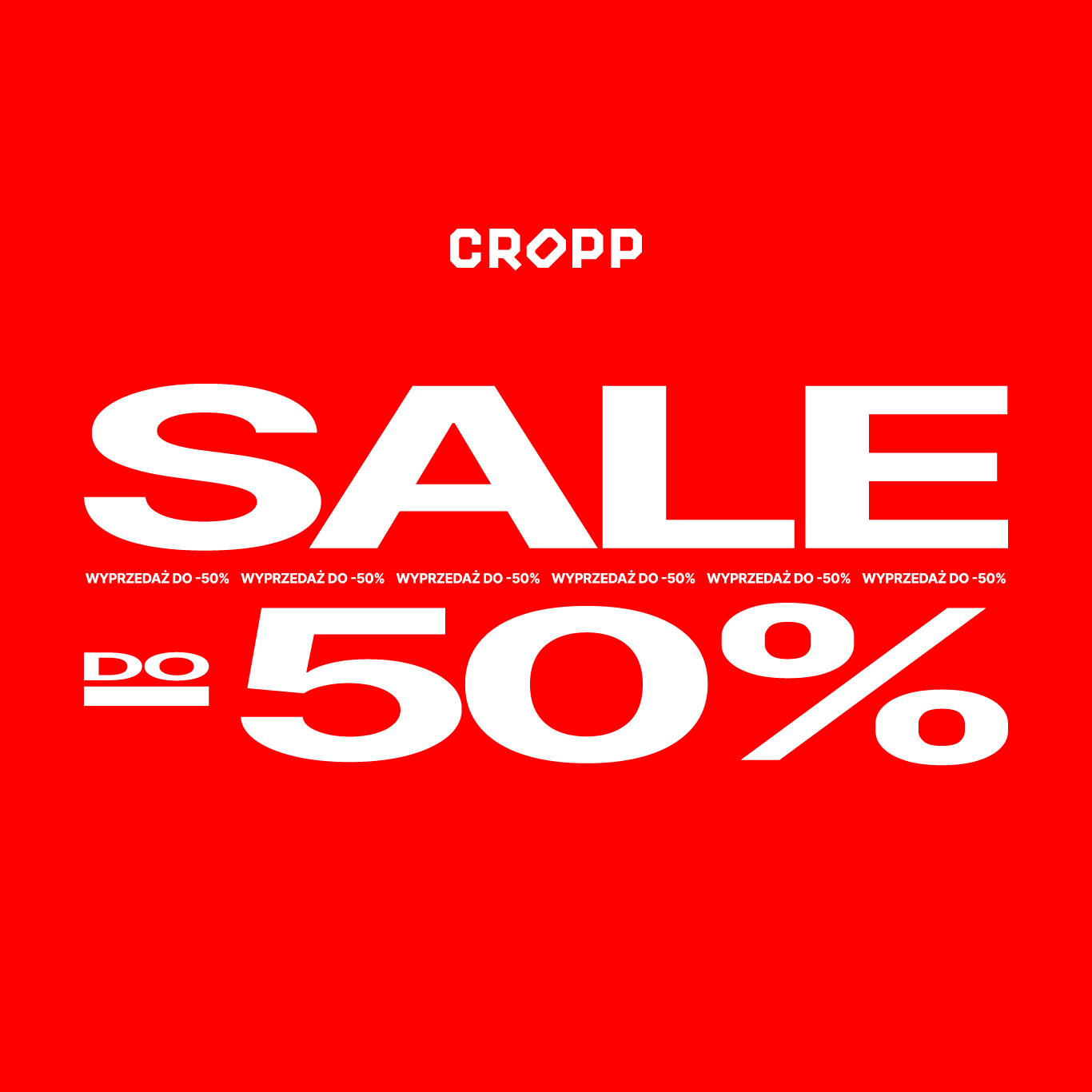 Cropp: Wyprzedaż nawet do -50%