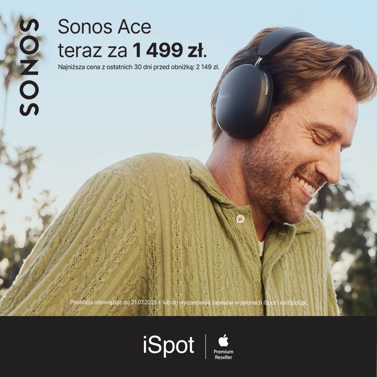 iSpot: Sonos Ace za 1 499 zł