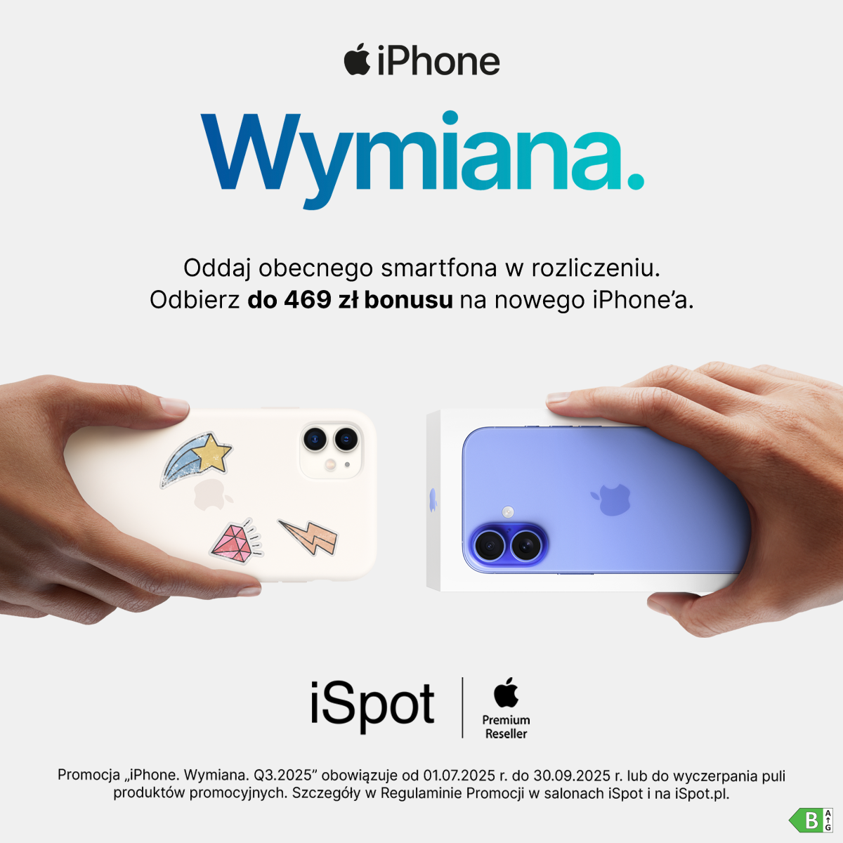 iSpot: odbierz do 469 zł bonusu na nowego iPhone'a