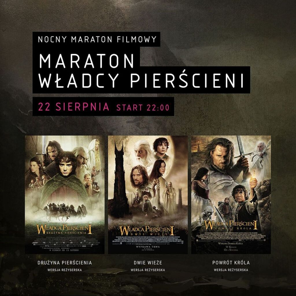 Multikino: 22 sierpnia Maraton Władcy Pierścieni!