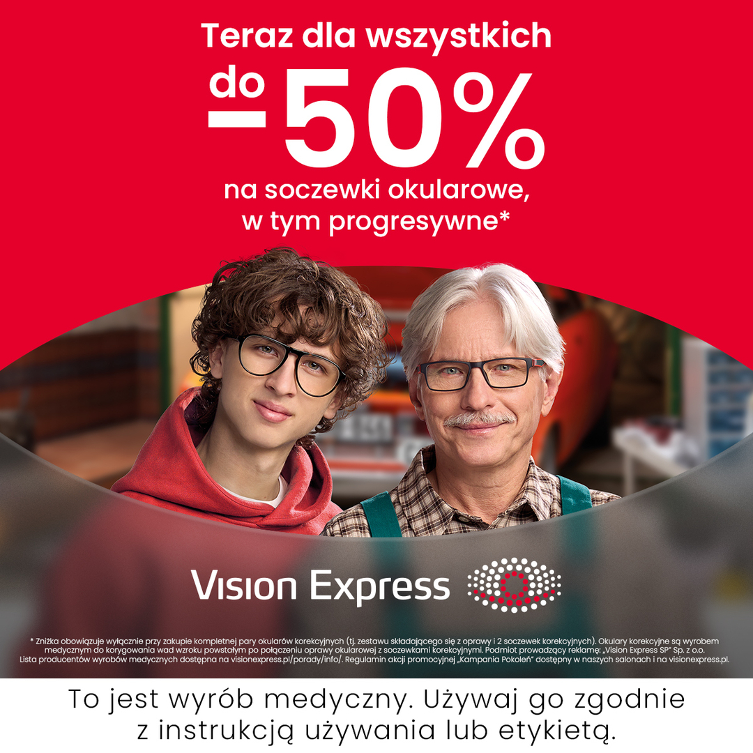Vision Express: Kampania Pokoleń