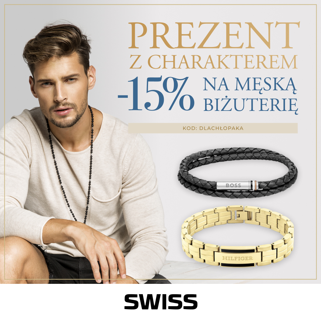 SWISS: Dzień Chłopaka - prezent z charakterem