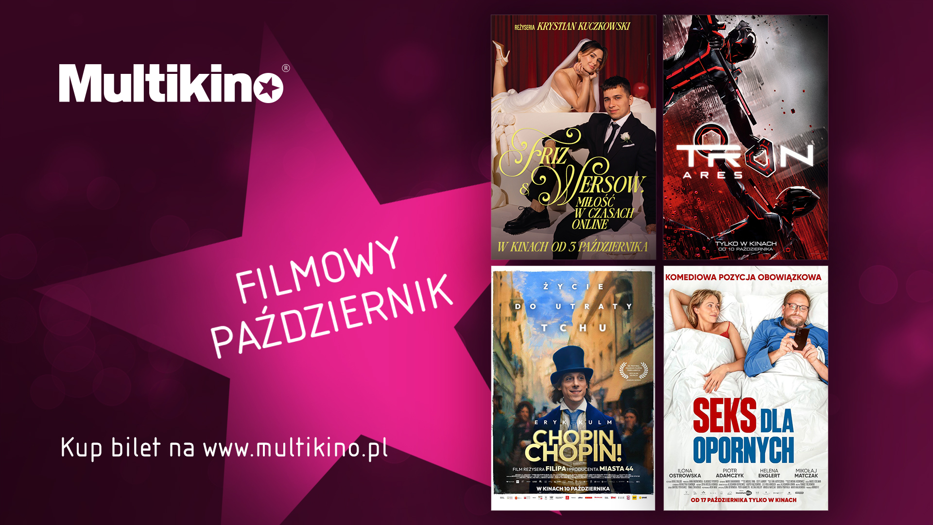 Multikino: premiery, powroty i filmowe emocje