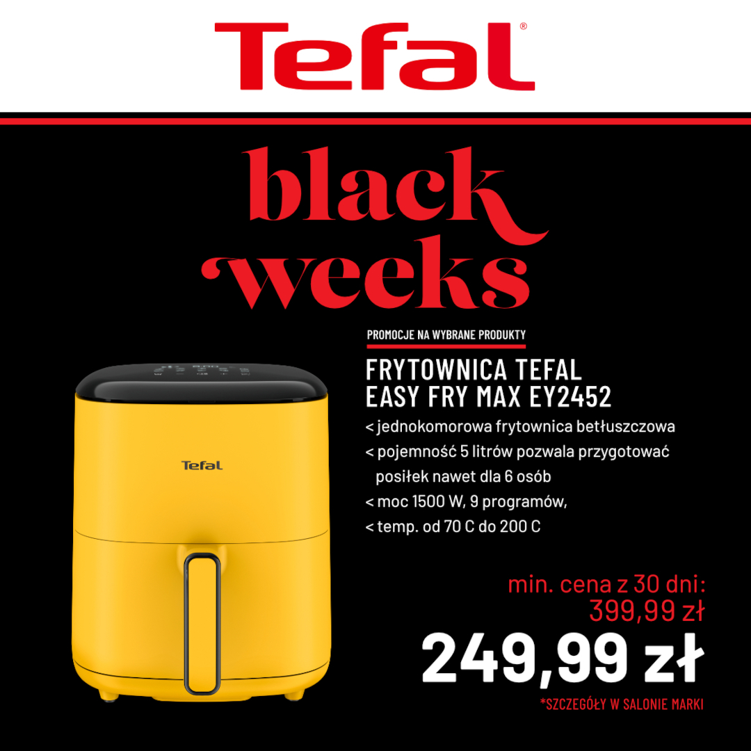 BLACK WEEKS do -50% na wybrane produkty