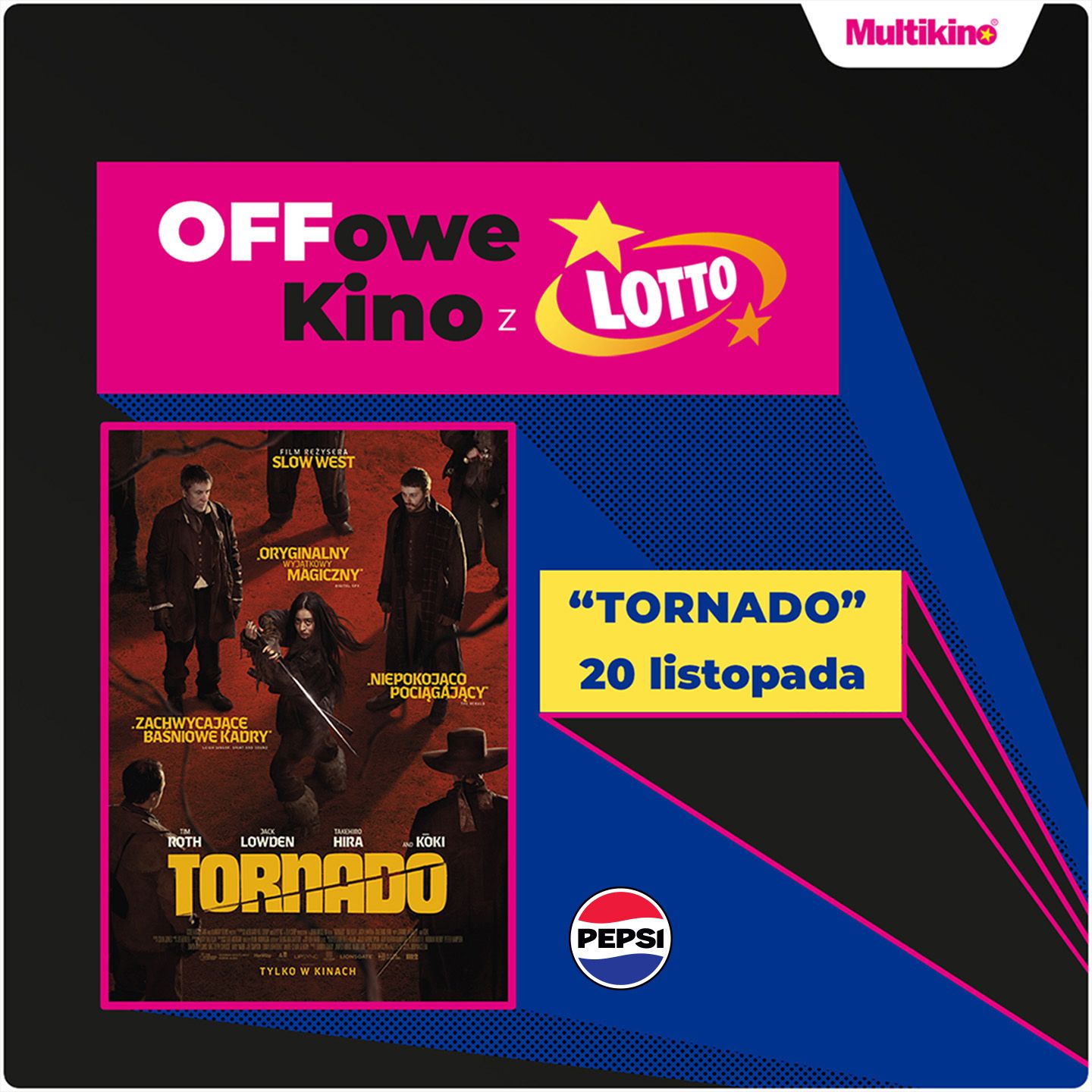 „Tornado” 20 listopada w Multikinie