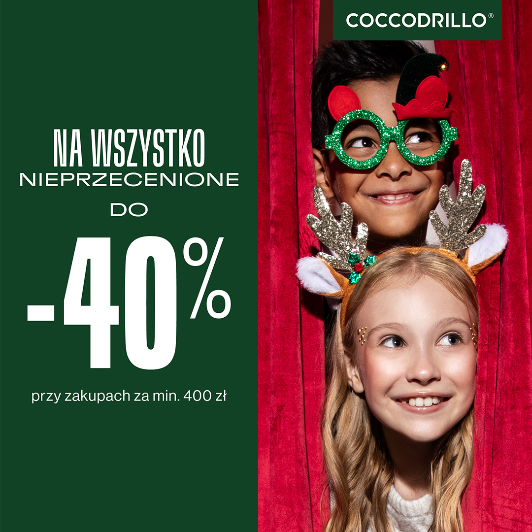 Do -40% na wszystko nieprzecenione!