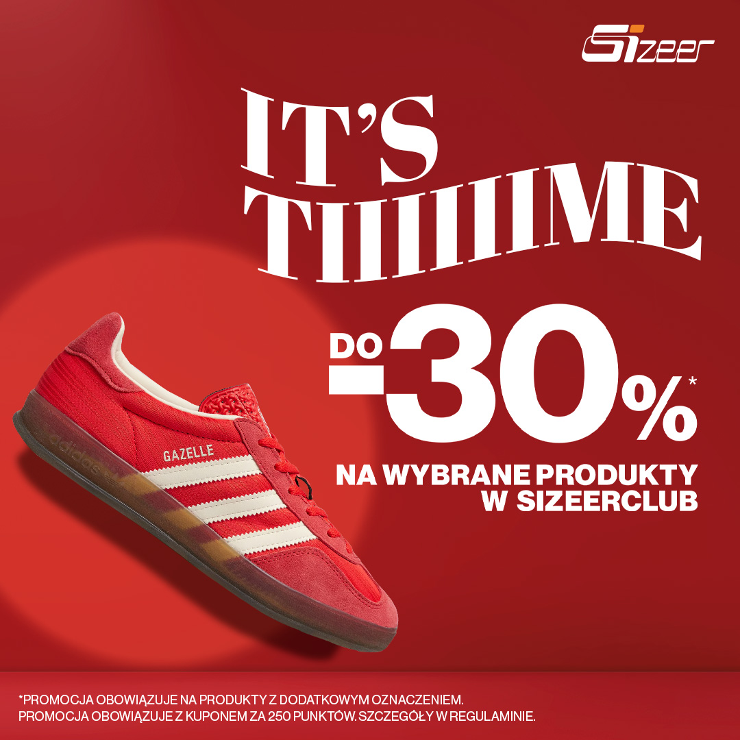 Do -30% na wybrane produkty w SIZEERCLUB
