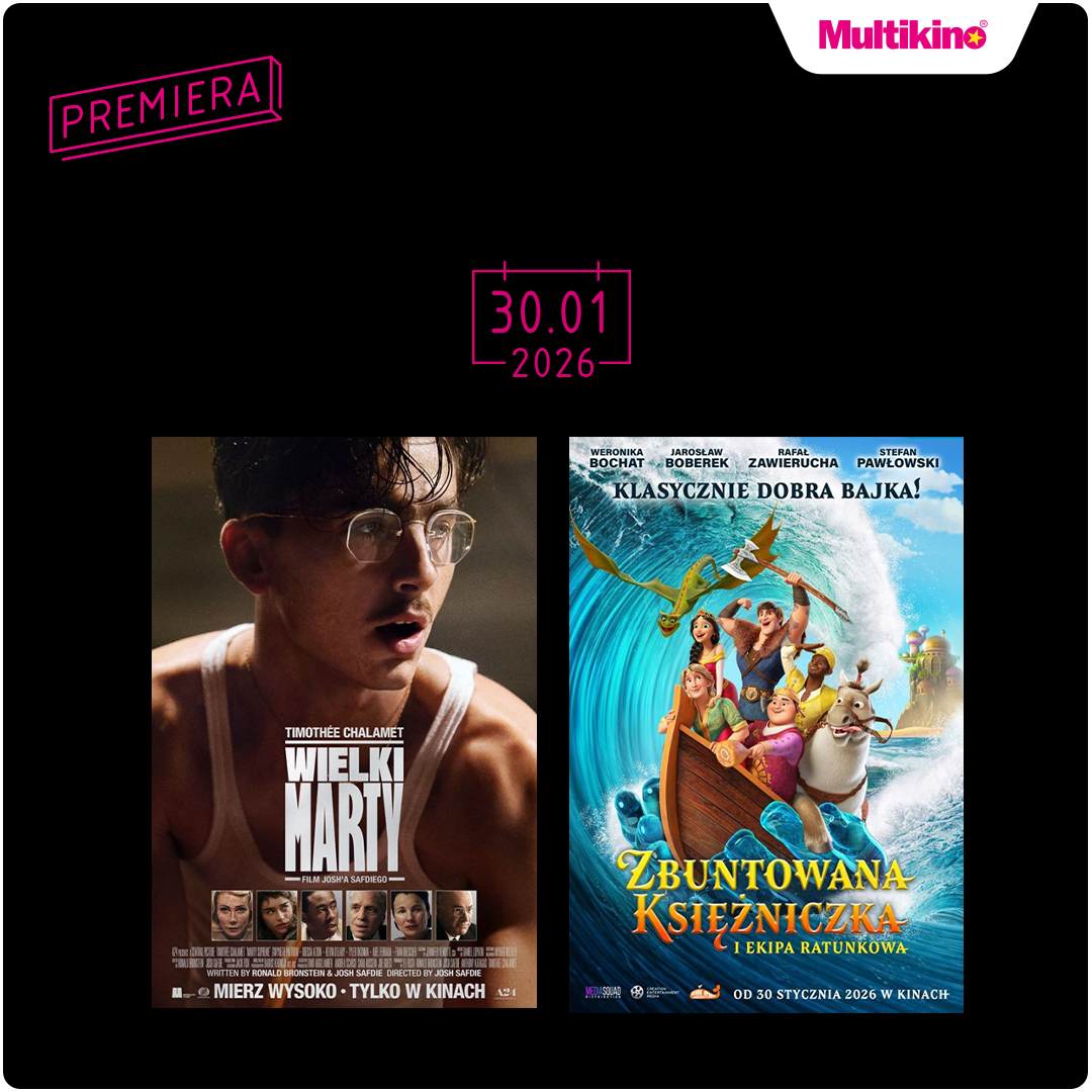 Kino pełne emocji na przełomie stycznia i lutego. Multikino zaprasza na filmowe nowości i wyjątkowe wydarzenia