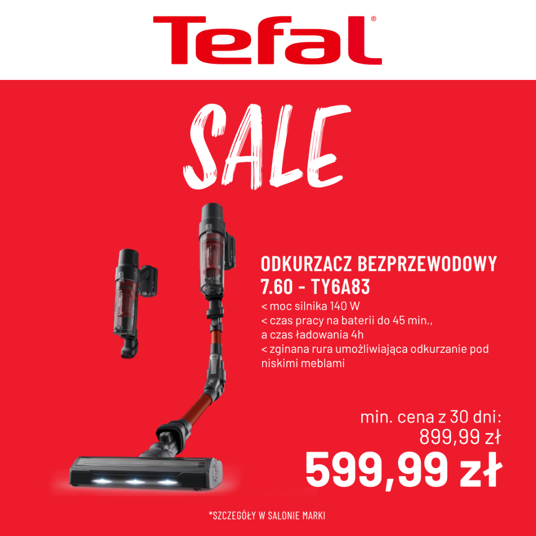 Wyprzedaż w Tefal – sprawdź szczegóły