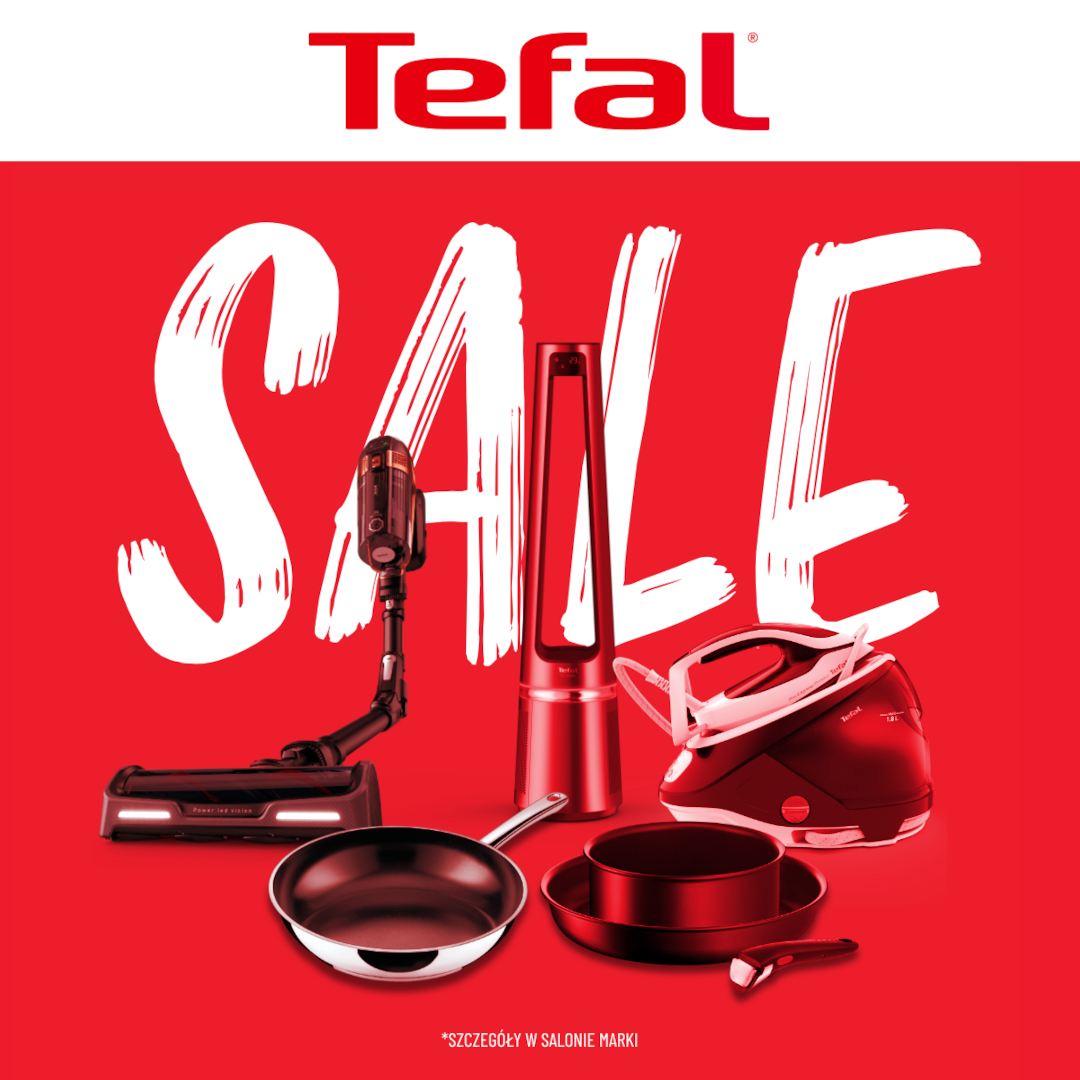 Wyprzedaż w Tefal - sprawdź szczegóły