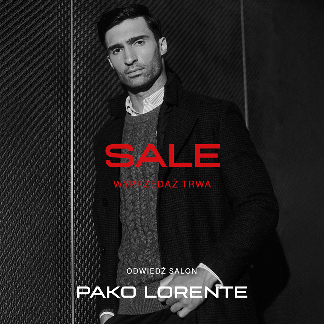 Wyprzedaż w Pako Lorente