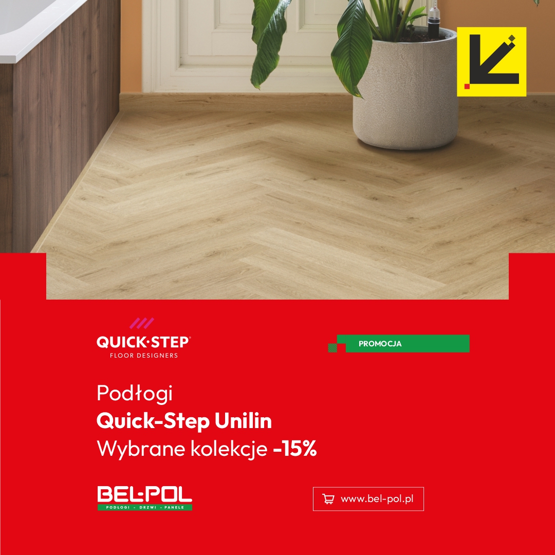 Promocja panele laminowane i winylowe Quick-Step Unilin -15%