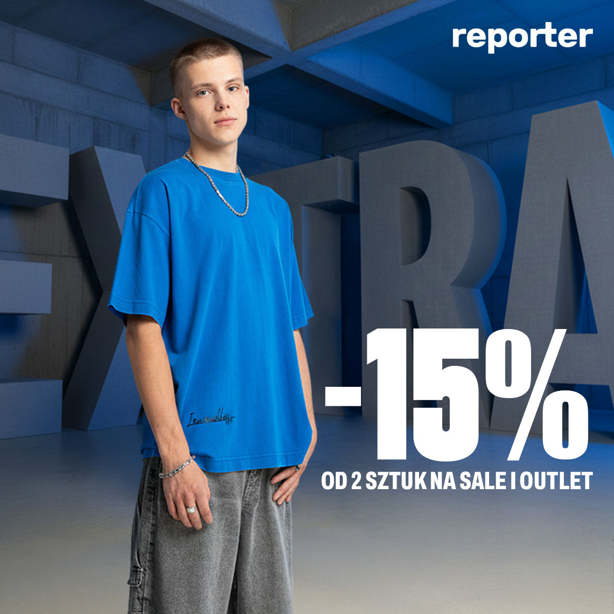 EXTRA - 15 % na WYPRZEDAŻ przy zakupie min 2 sztuk