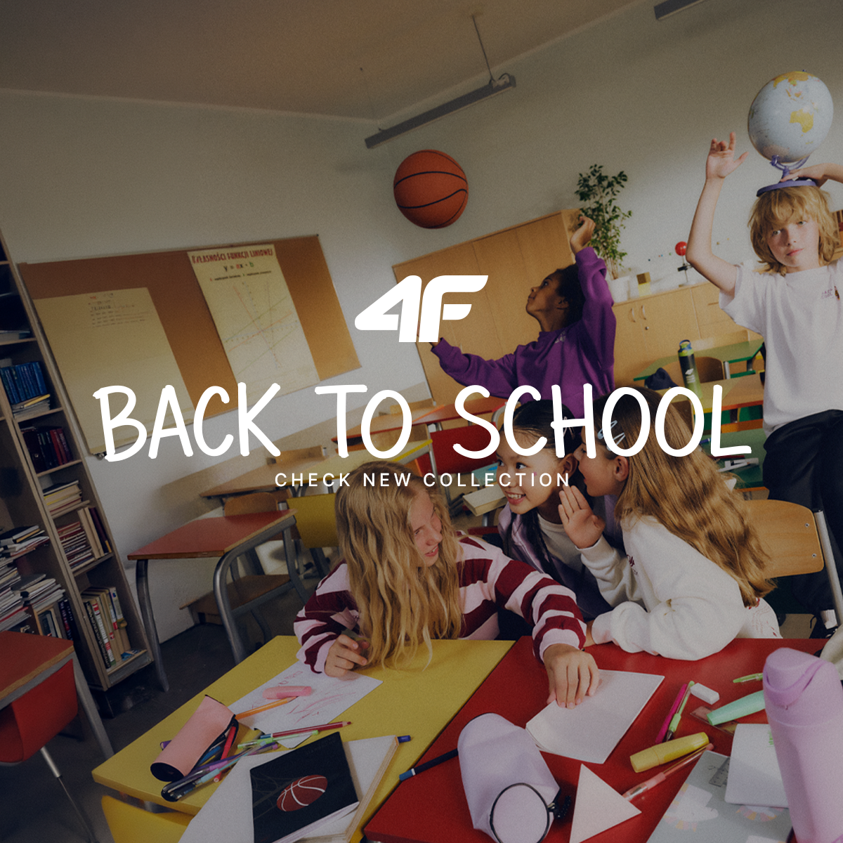 Nowa kolekcja marki 4F na social media - BACK TO SCHOOL