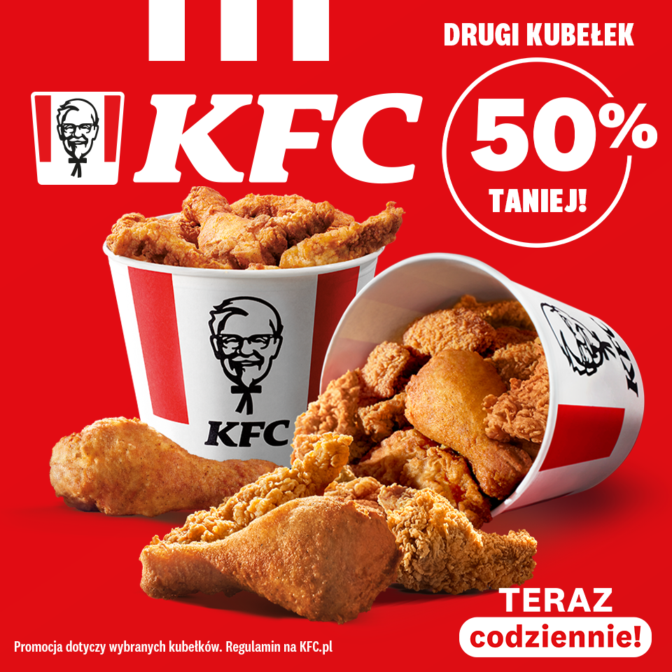 Kubełek 50% off!