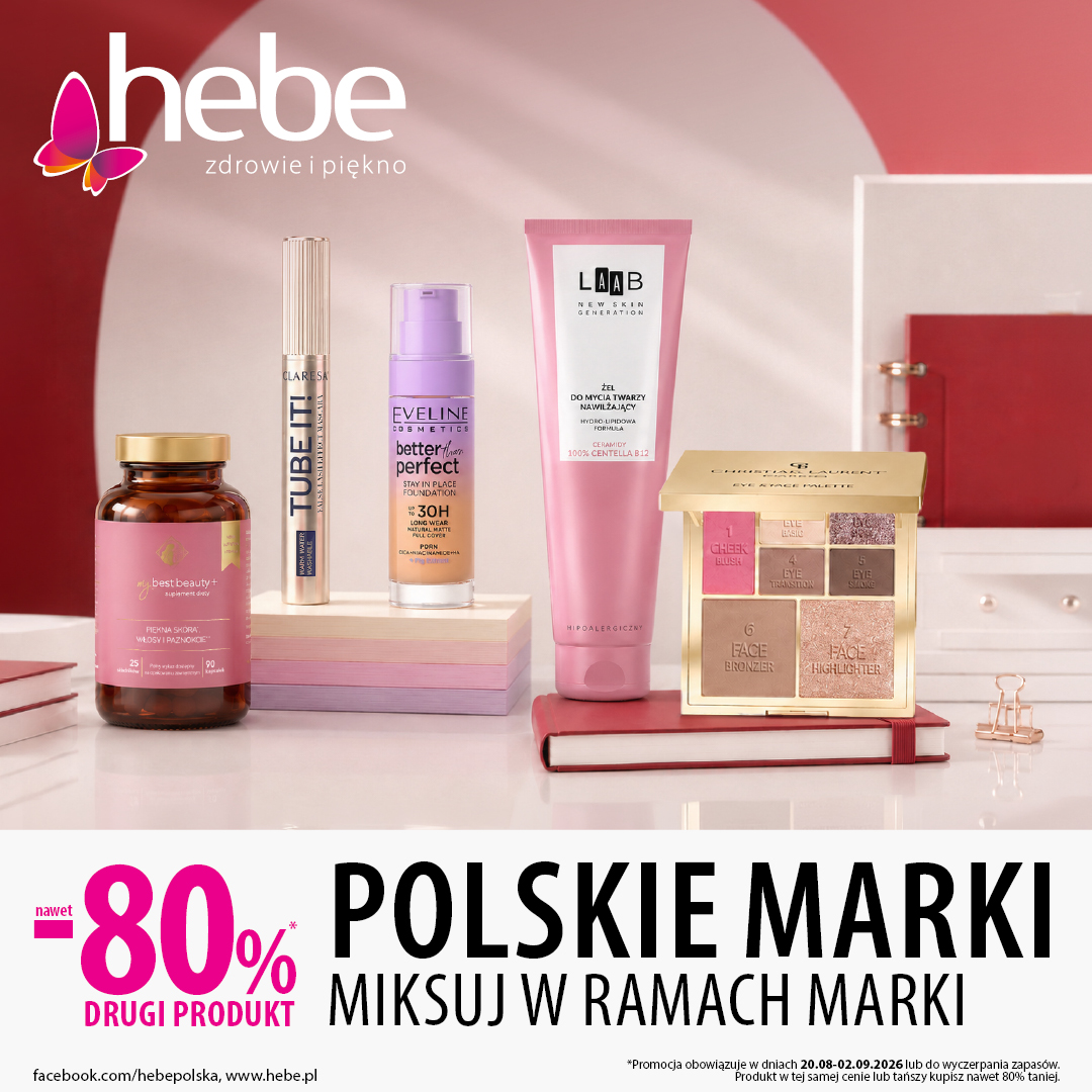 POLSKIE MARKI nawet -80% na drugi produkt