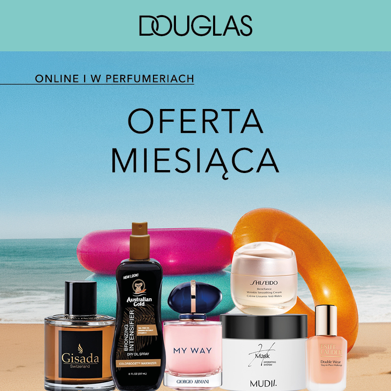 Oferta miesiąca w perfumeriach DOUGLAS!